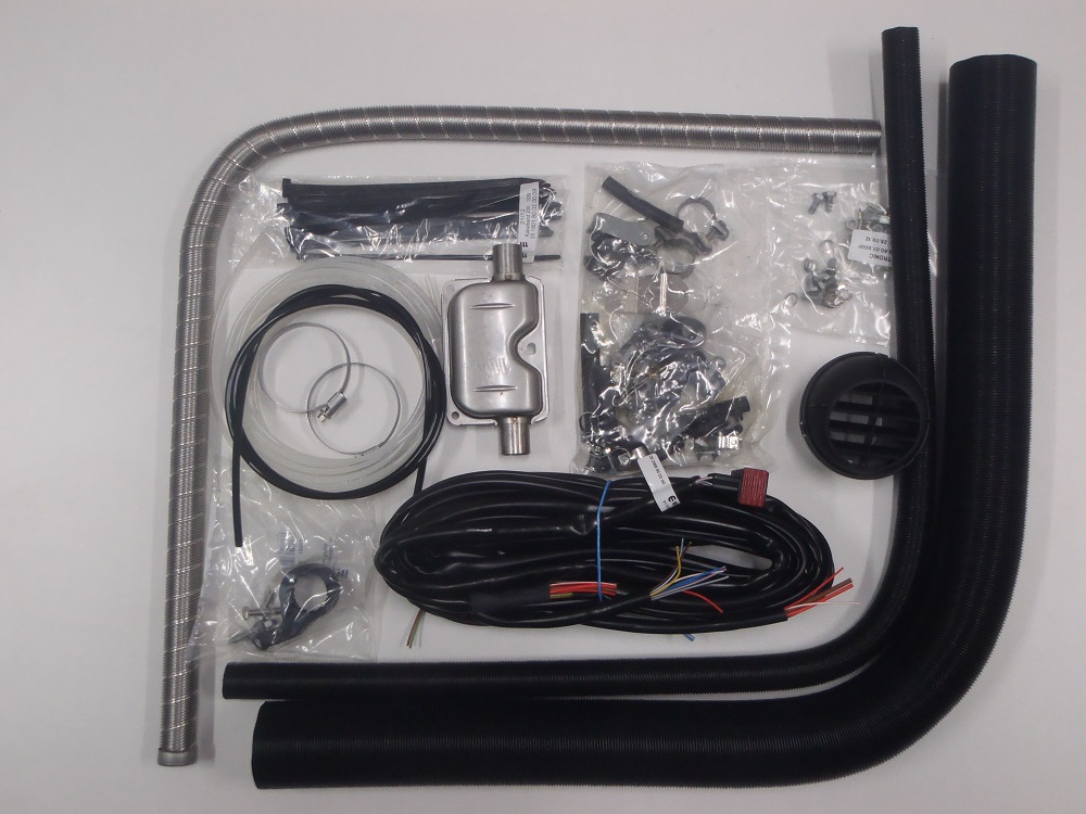 nezávislé horkovzdušné topení Airtronic D2 -komplet
