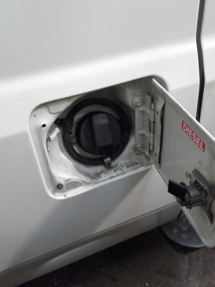 zátka palivové nádrže